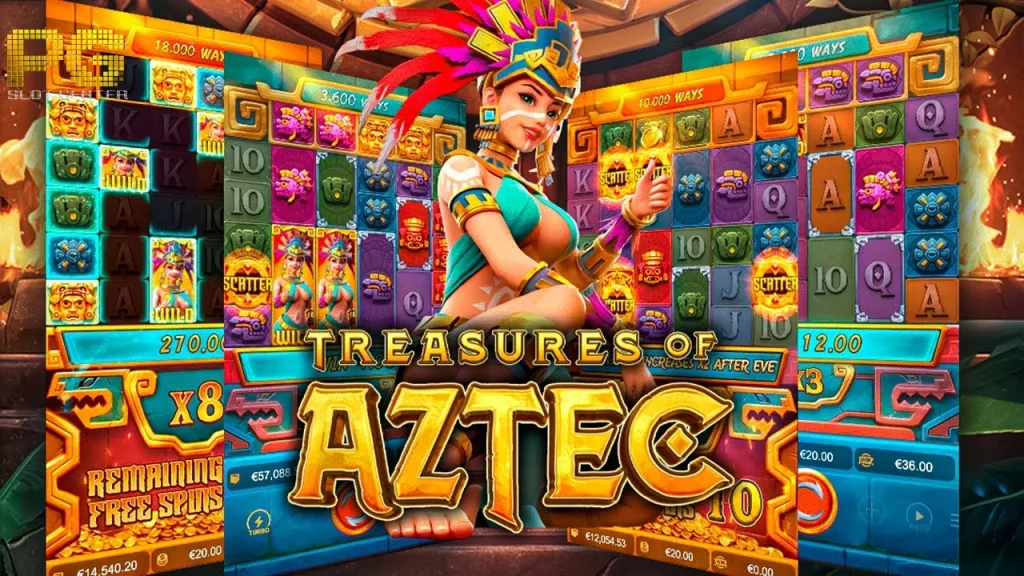 รีวิวเกมสล็อต PG tresure of aztec